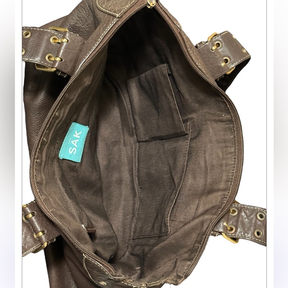 The Sak 100% cowhide leather shoulder purse - Picture 8 of 9